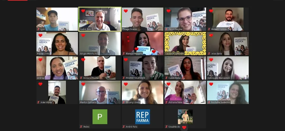 Março de 2024: Online ao vivo, Turma B: encontro online da turma